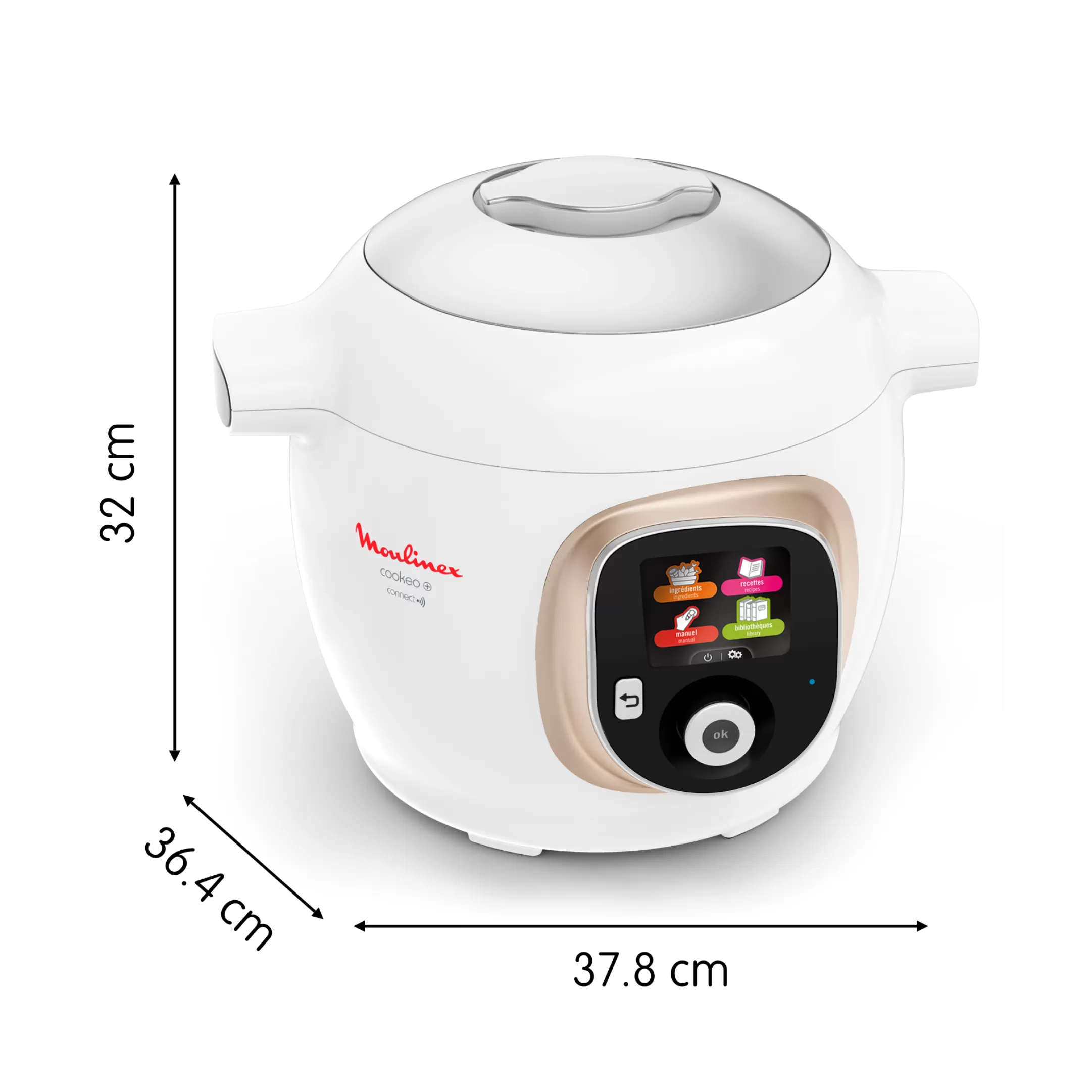 Moulinex Cookeo+ Connect CE86DA10 Intelligente Hogedruk Multicooker - 6 Programma's - Oneindig Aantal Recepten - Geconnecteerd Flash Sale