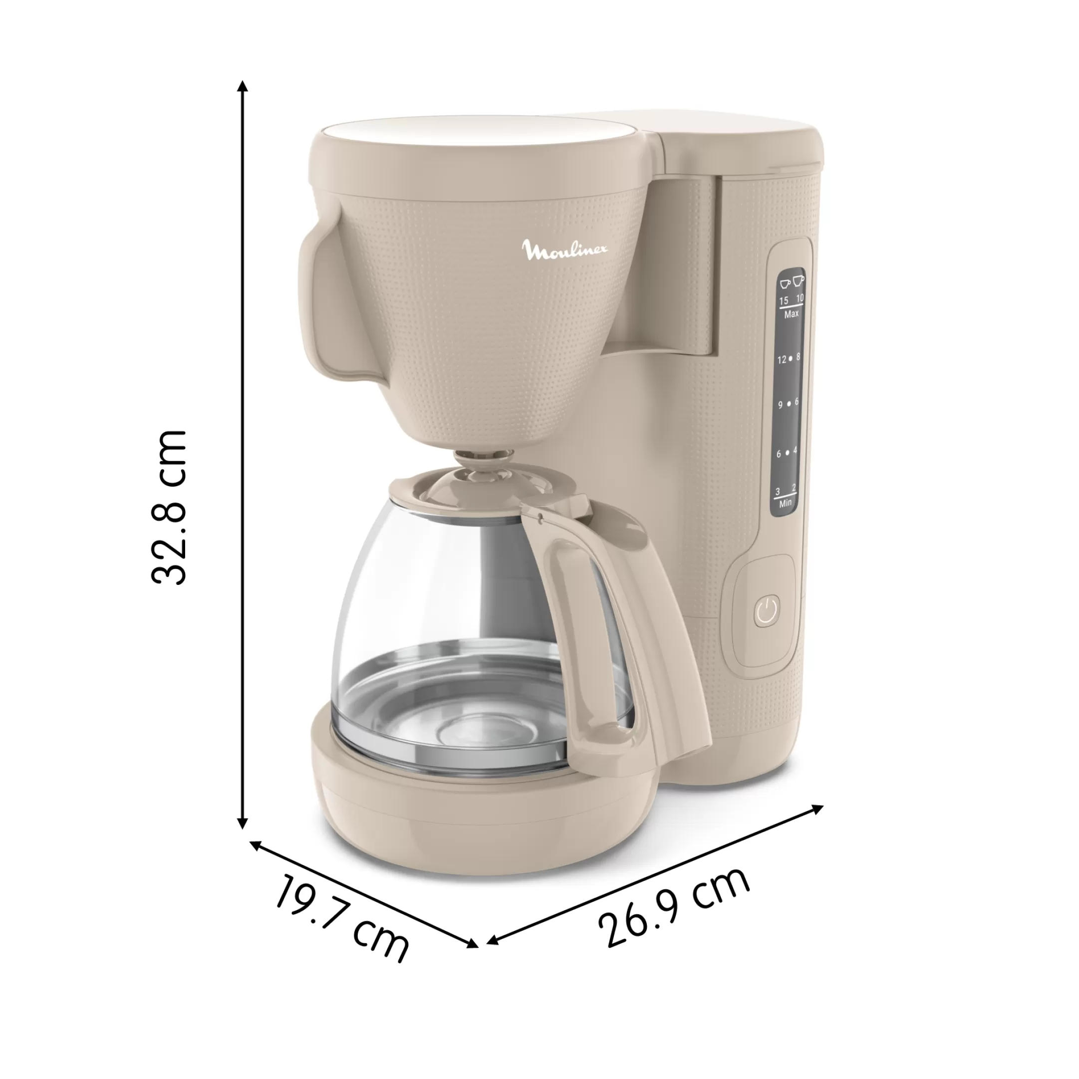 Moulinex Morning FG2M0B10 Koffiezetter Met Filter - 15 Tassen Discount