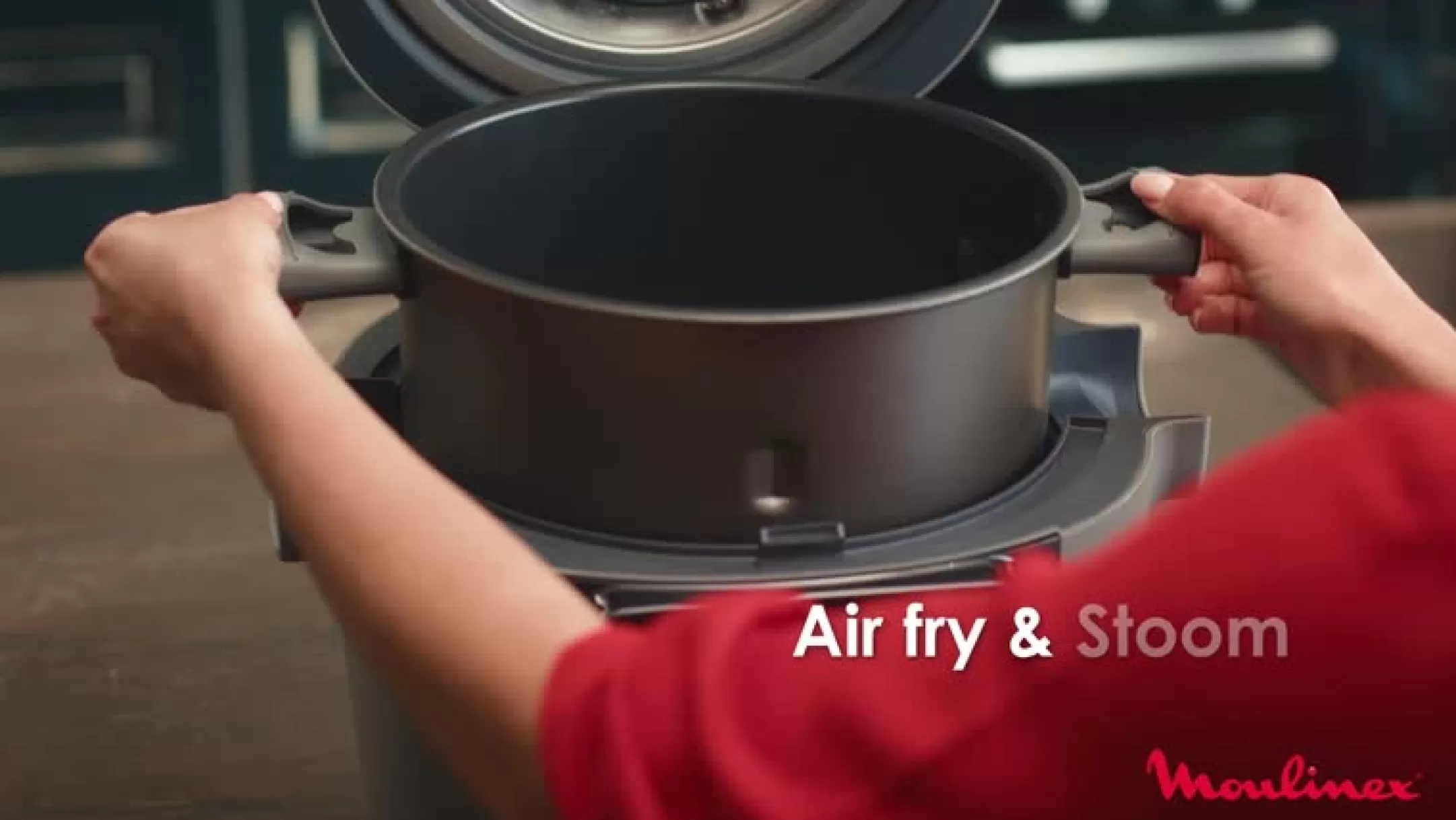 Moulinex Multicook & Fry MZ730BF0 Air Fryer En Multicooker - 12 Automatische Programma's - 4 Accessoires Best Sale